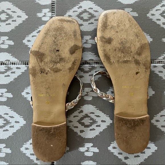 Braided Leather Sandals - Picture 7 of 9